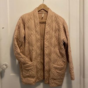 Rylee + Cru Embroidered Quilted Jacket